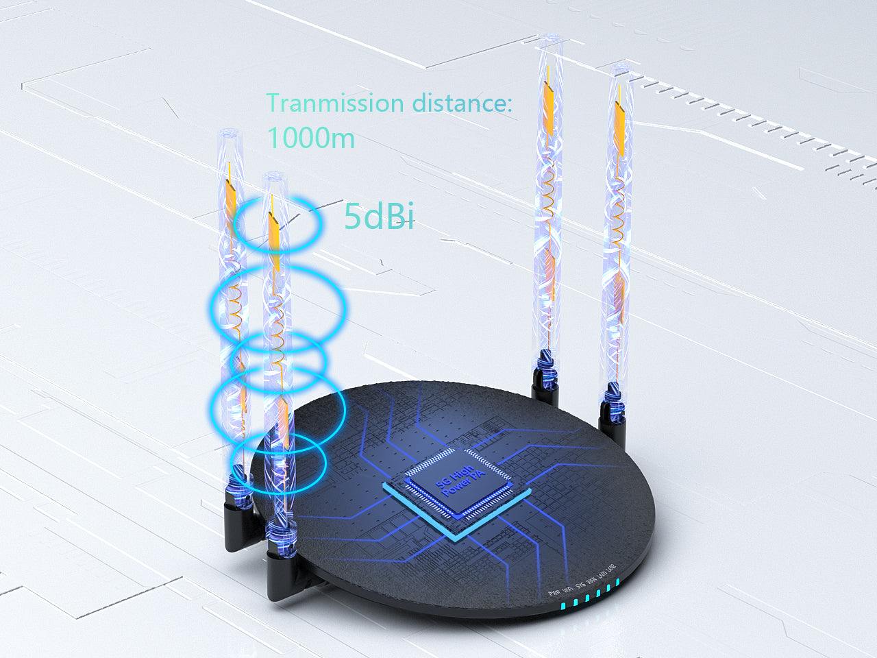 WN530HG3 — AC1200 Dual Band WiFi Router